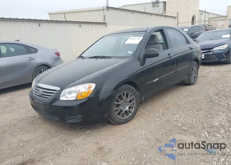 2008 Kia Spectra Ex from USA, damaged, VIN KNAFE121785565557